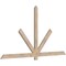 Ekena Millwork Kennewick Smooth Timber Gable Bracket, Douglas Fir, 84"W x 45"H x 1 1/2"D x 3 1/2"F, 13/12 Pitch GBW084X45X0204KEN00SDF - alternate 3